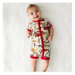 Little Sleepies Disney Pixar Radiator Springs Shorty Zippy in 6-12 and 12-18 M